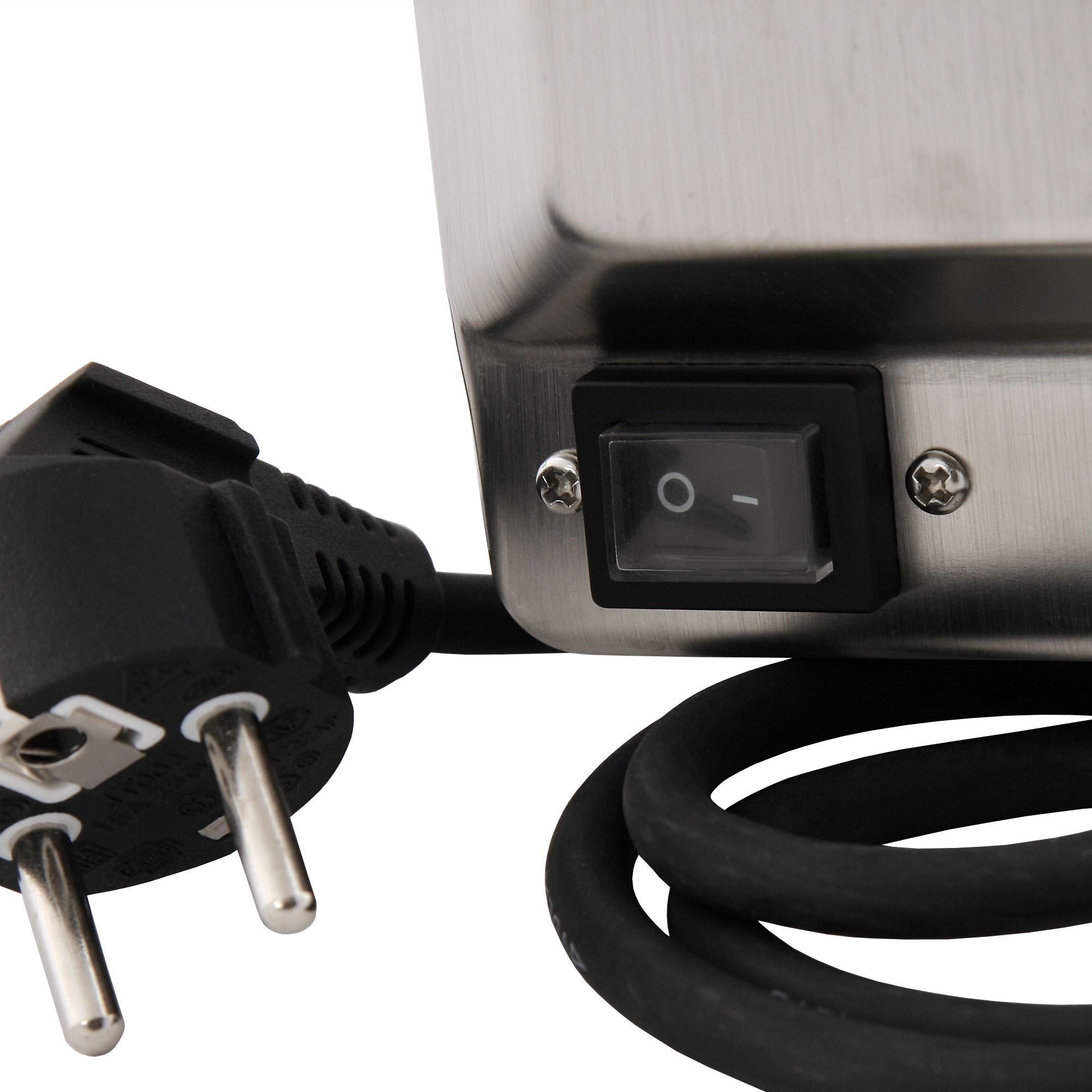 Grillmotor für Grillspieß, 220 - 240V, Edelstahl, Belastbar bis 10 kg