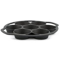 Muffinform für 7 Muffins, Gusseisen, je 100ml