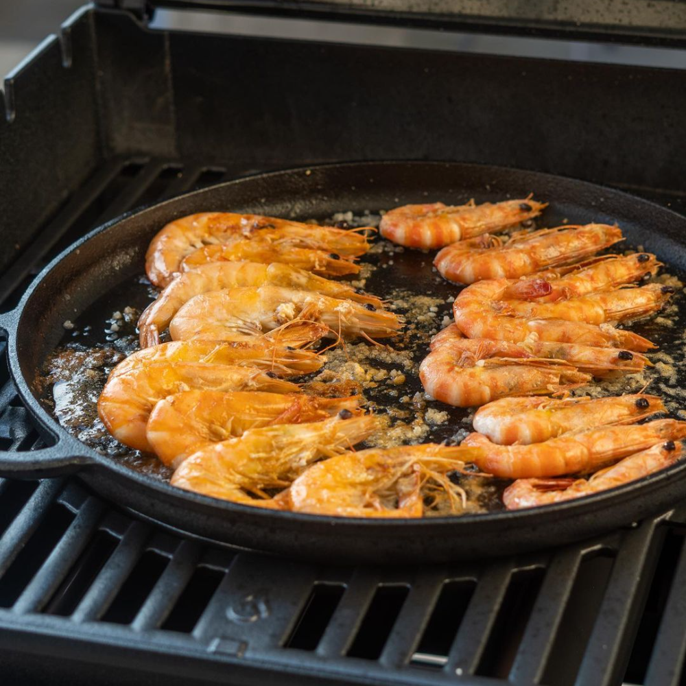 Grillpfanne, Ø 35 cm, Gusseisen