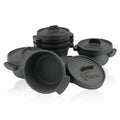 Pots de service, lot de 6, Ø 11 cm, en fonte