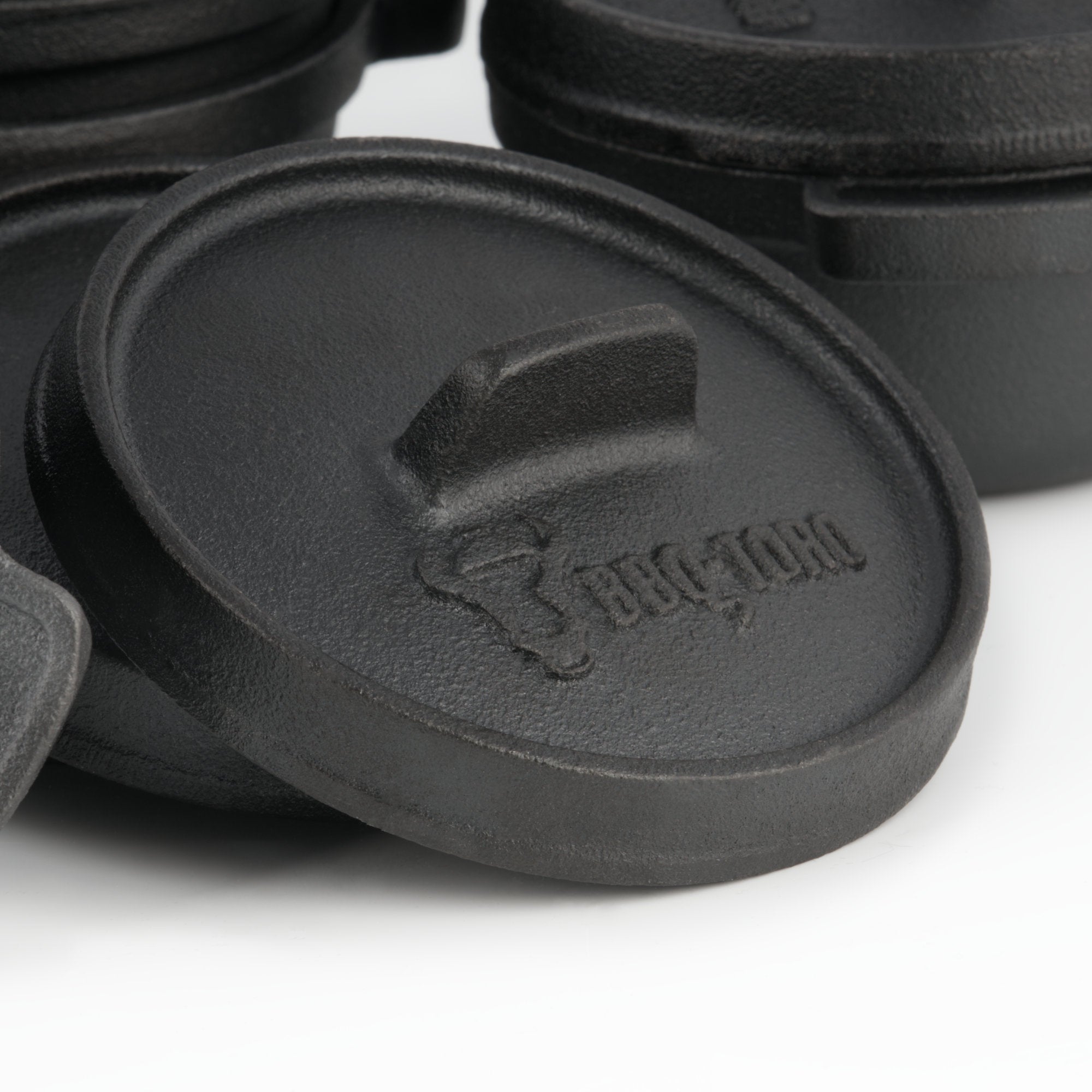 Pots de service, lot de 6, Ø 11 cm, en fonte