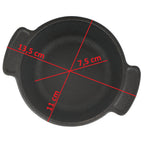 Pots de service, lot de 6, Ø 11 cm, en fonte