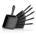 Raclette Pfännchen, 6er Set, 12,5 x 18 cm, Gusseisen