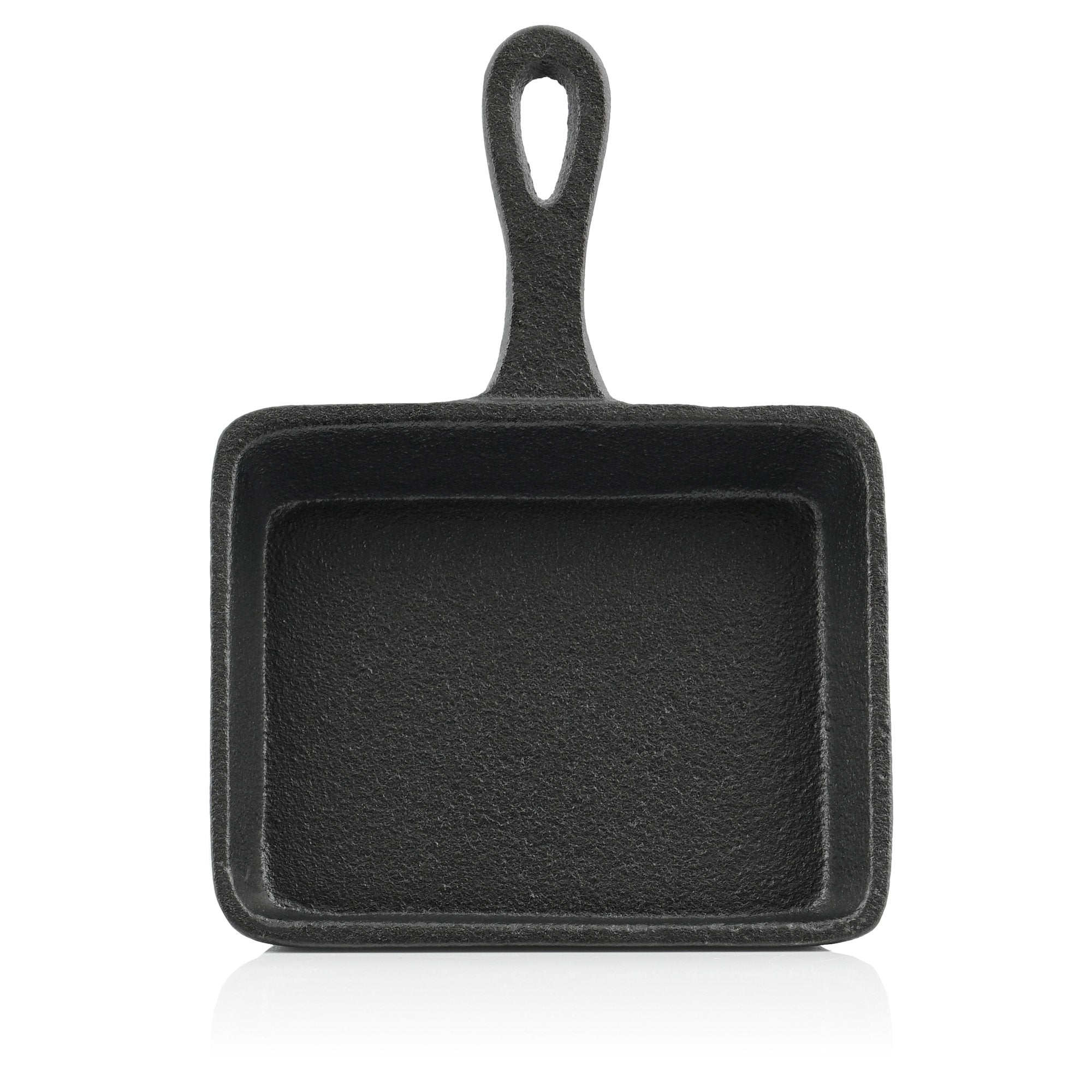 Raclette Pfännchen, 6er Set, 12,5 x 18 cm, Gusseisen