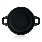 Grillpfännchen, 6er Set, Ø 13 cm, Gusseisen