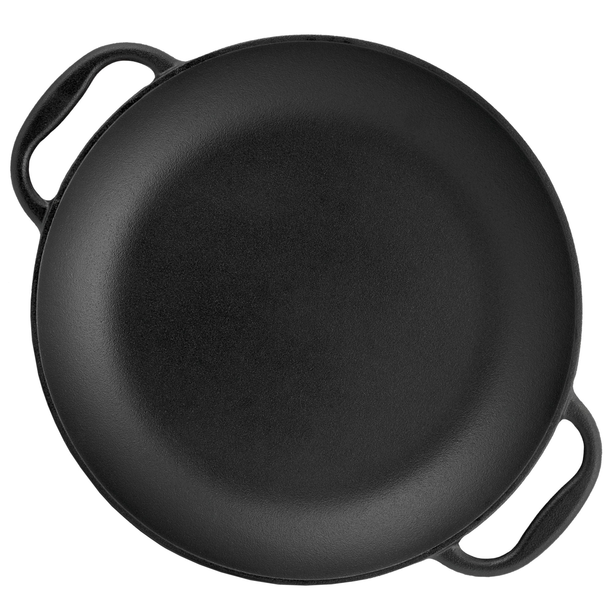 Paella Pfanne, Ø 36 cm, Gusseisen, 6 Personen, mit Griffen