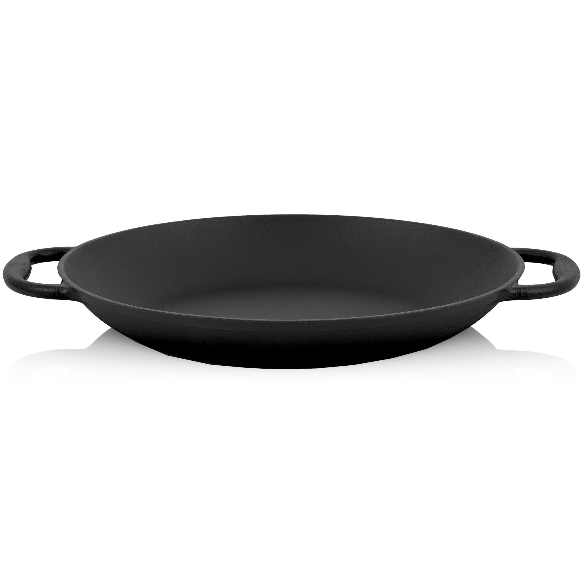 Poêle à paella, Ø 36 cm, en fonte, pour 6 personnes, avec poignées