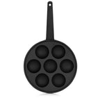 Poffertjes Pfanne, Ø 20,5 cm, Gusseisen, für 7 Förtchen