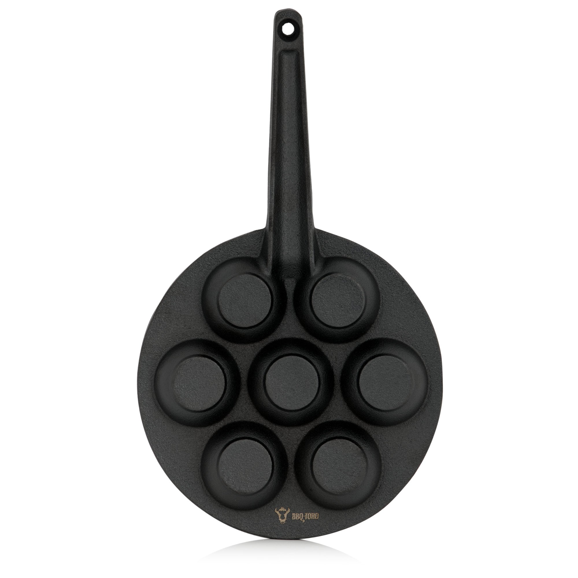 Poffertjes Pfanne, Ø 20,5 cm, Gusseisen, für 7 Förtchen
