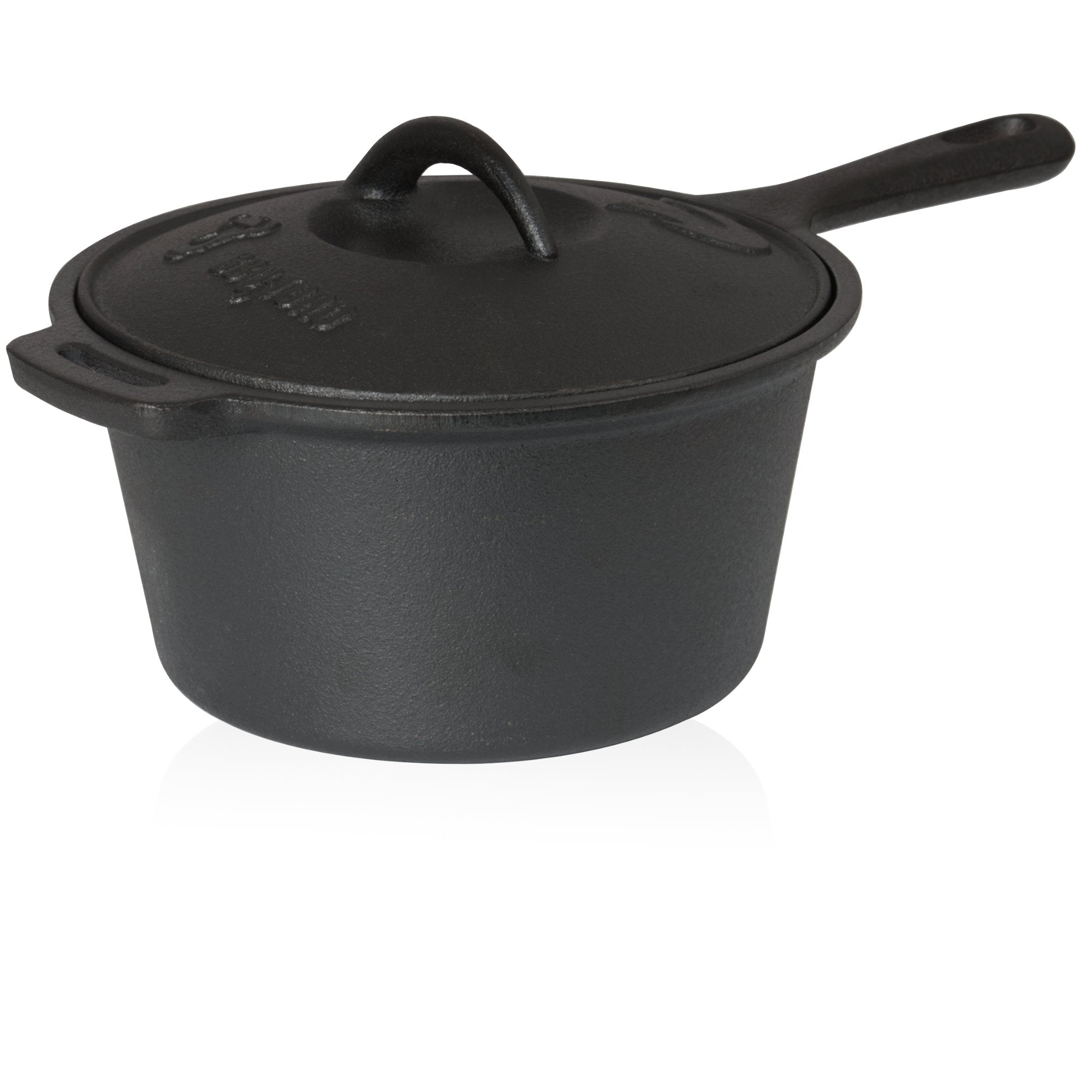 Casserole en fonte, 1,6 litre, avec couvercle