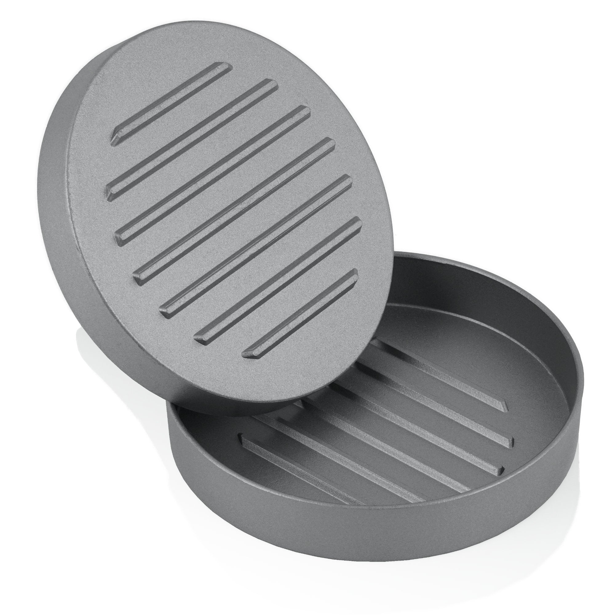Burger press, Ø 11.8 cm, aluminum