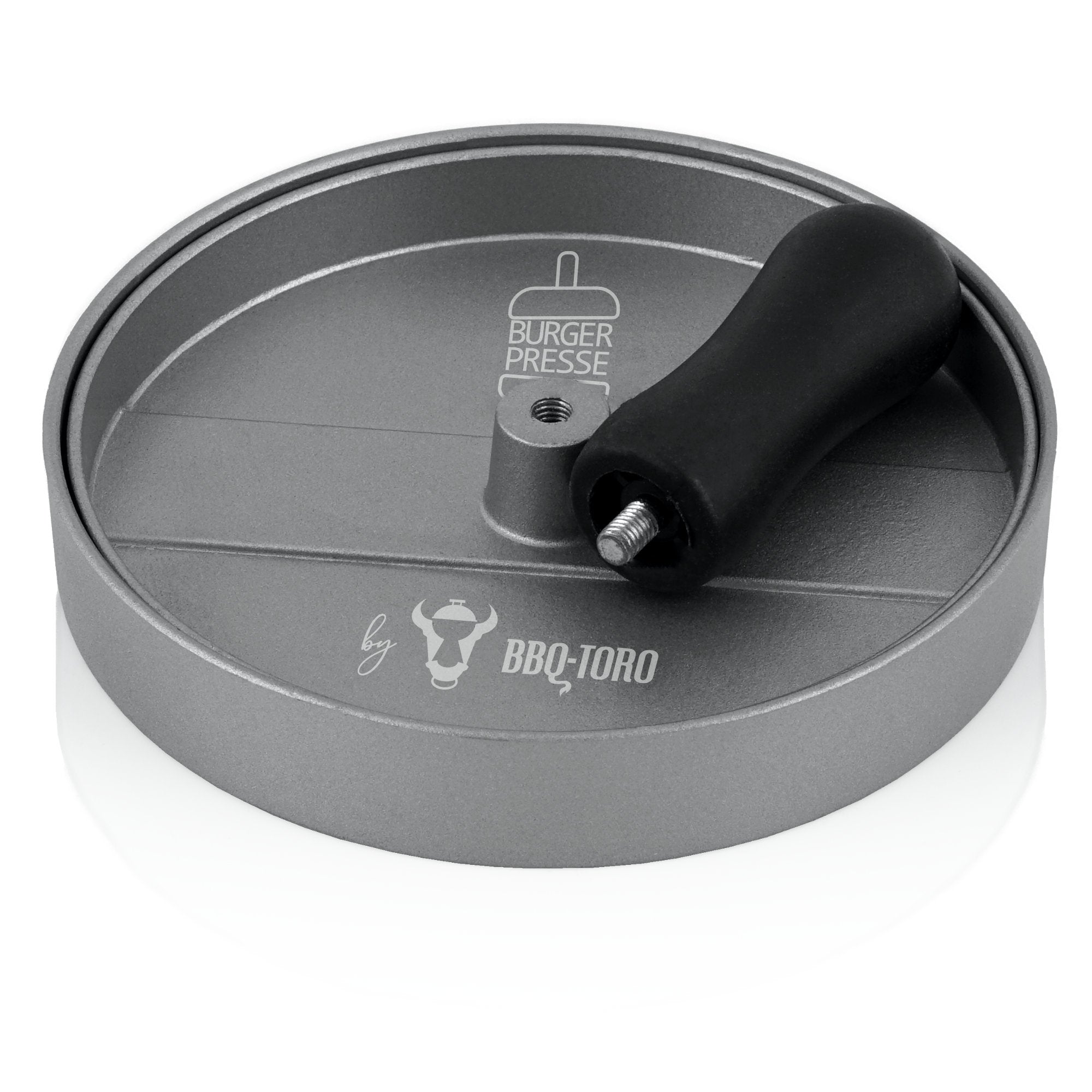 Burger press, Ø 11.8 cm, aluminum