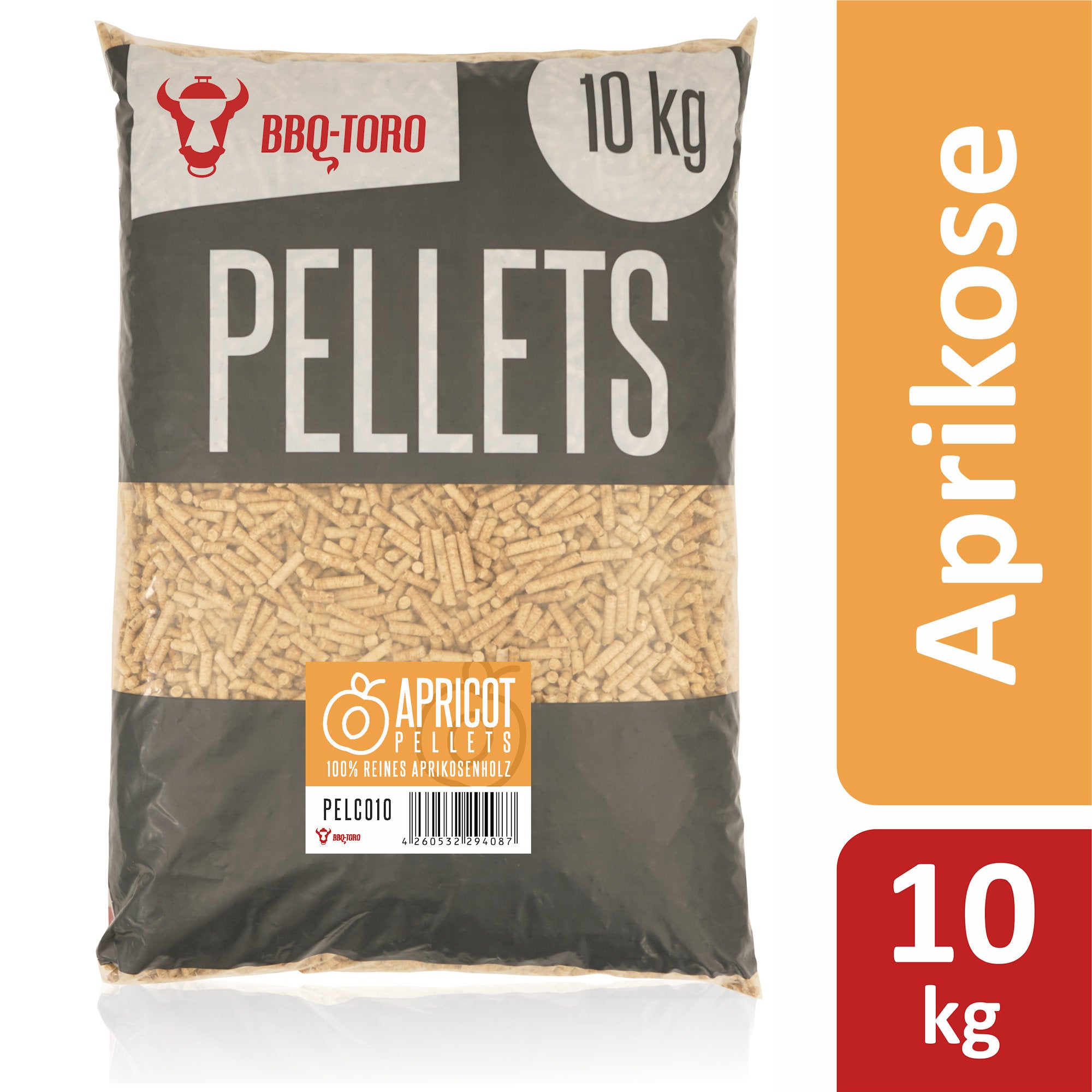 Räucherpellets "Apricot Pellets", 100% Aprikosenholz