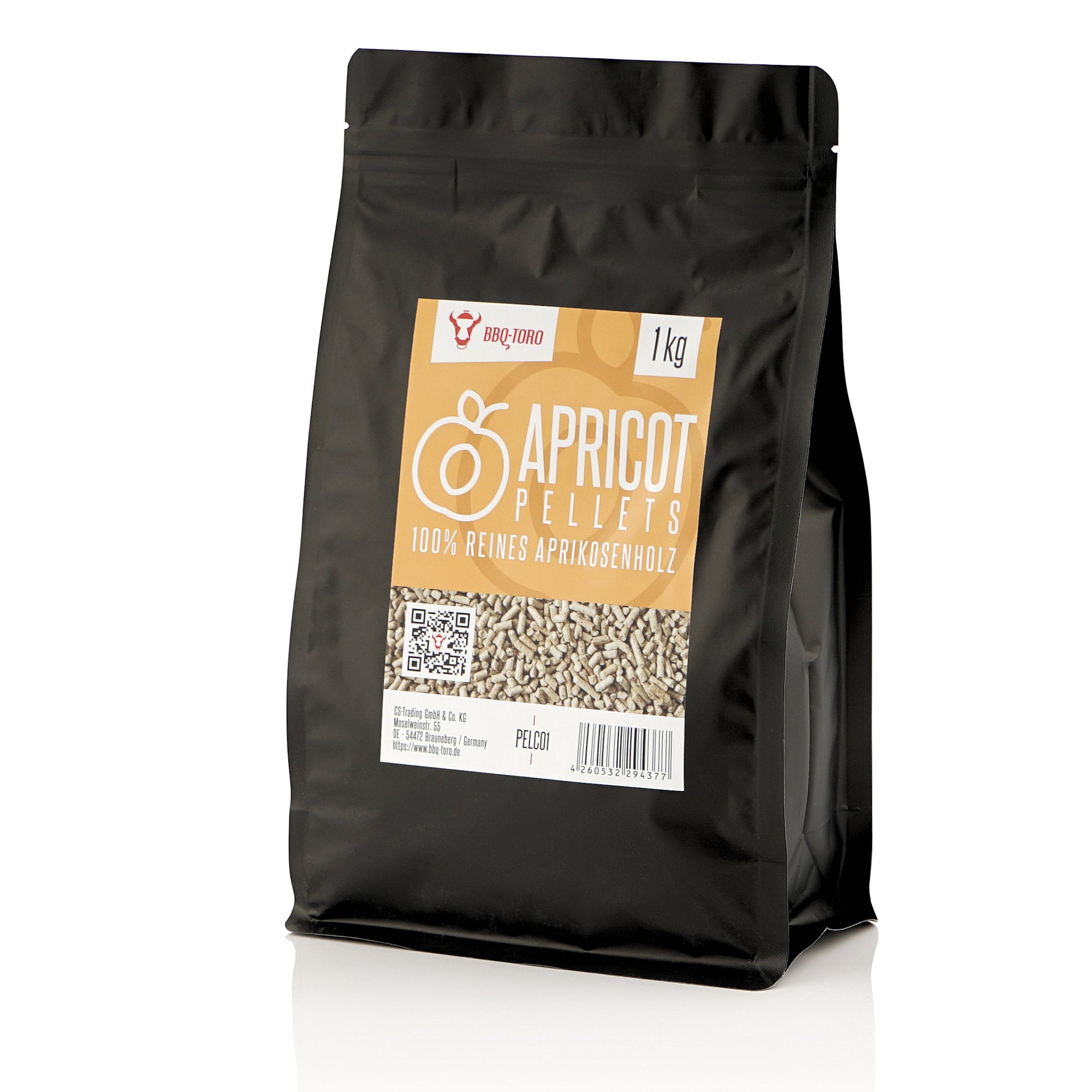 Räucherpellets "Apricot Pellets", 100% Aprikosenholz