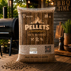 Räucherpellets "Walnut Blend", 100% Holz (vorwiegend Walnuss)