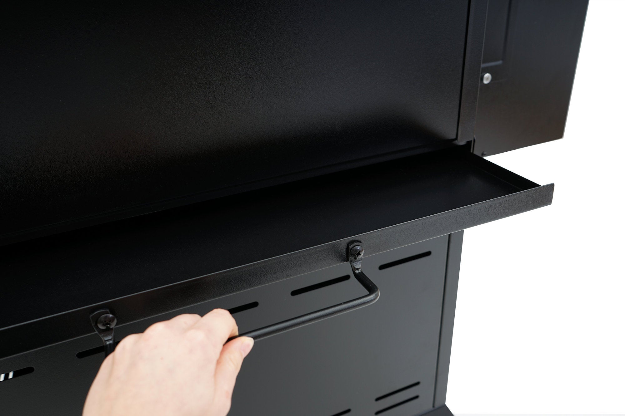 Pellet Smoker Grill PG2, Schwarz - Gold, Pelletgrill