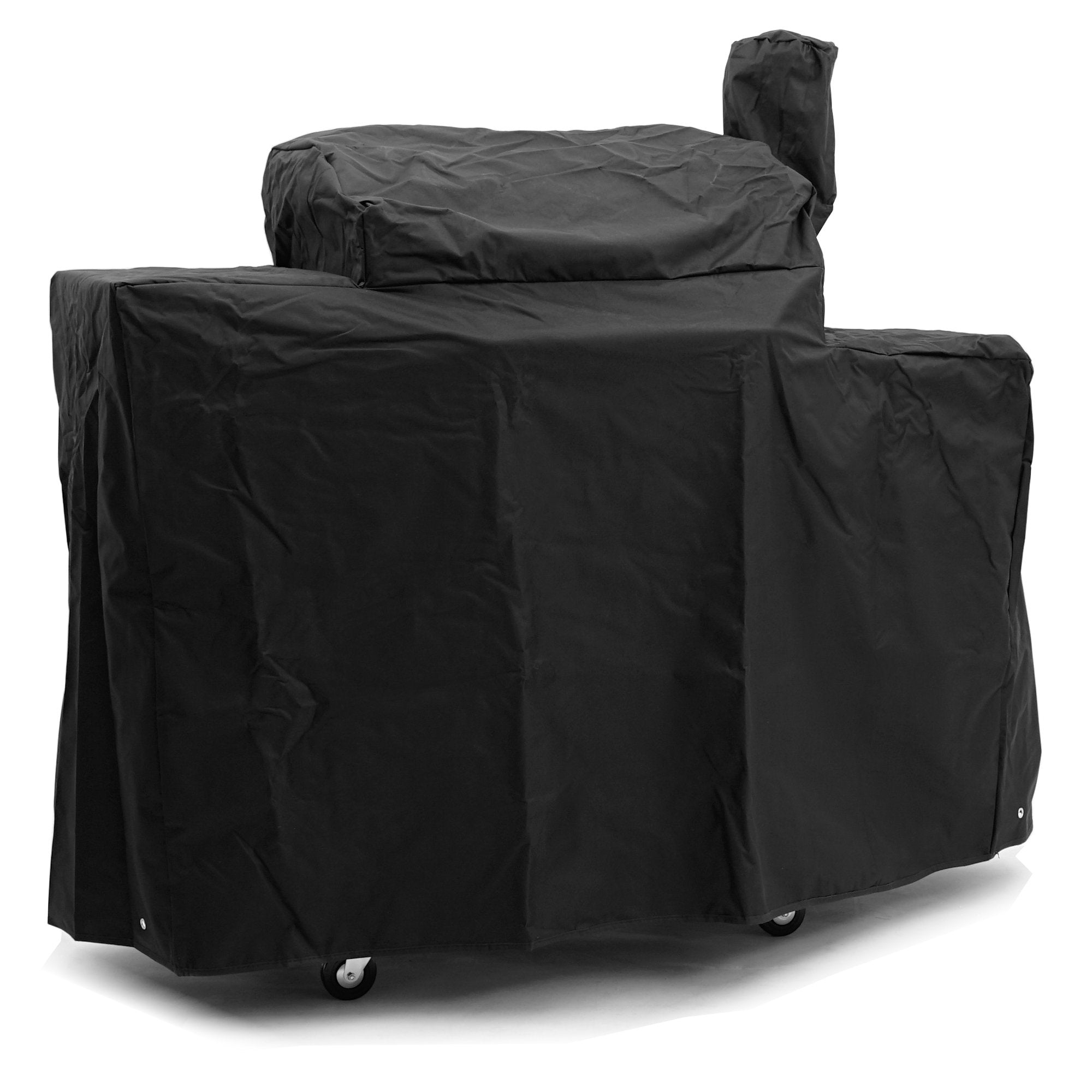 Pellet Smoker Grill PG2, Schwarz - Gold, Pelletgrill