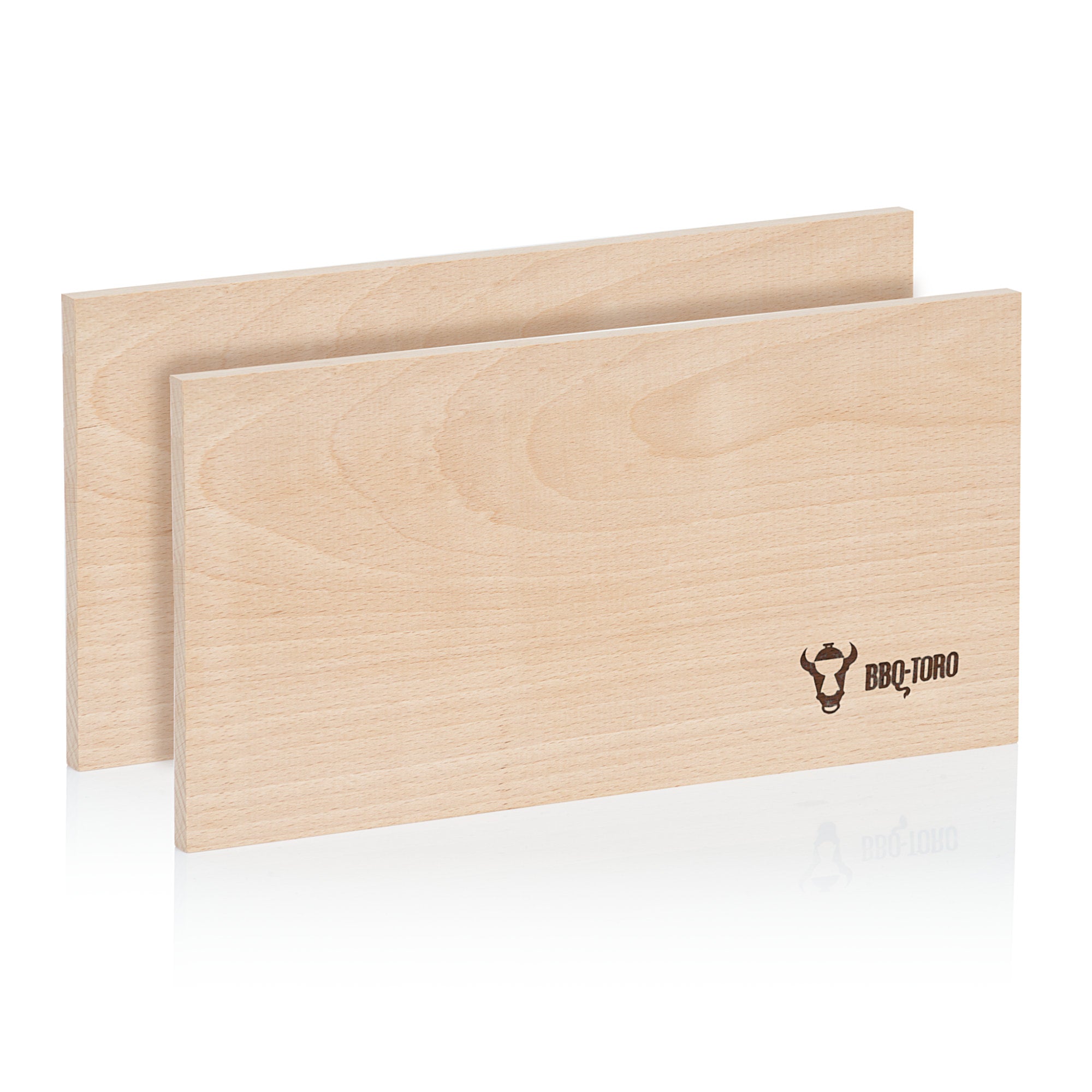 Räucherbrett, 30 x 15 x 1 cm, 100 % Buchenholz