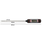 Pulled Pork Set, 5-teilig, inkl. Fleischmarinierspritze, Thermometer und Fleischkrallen