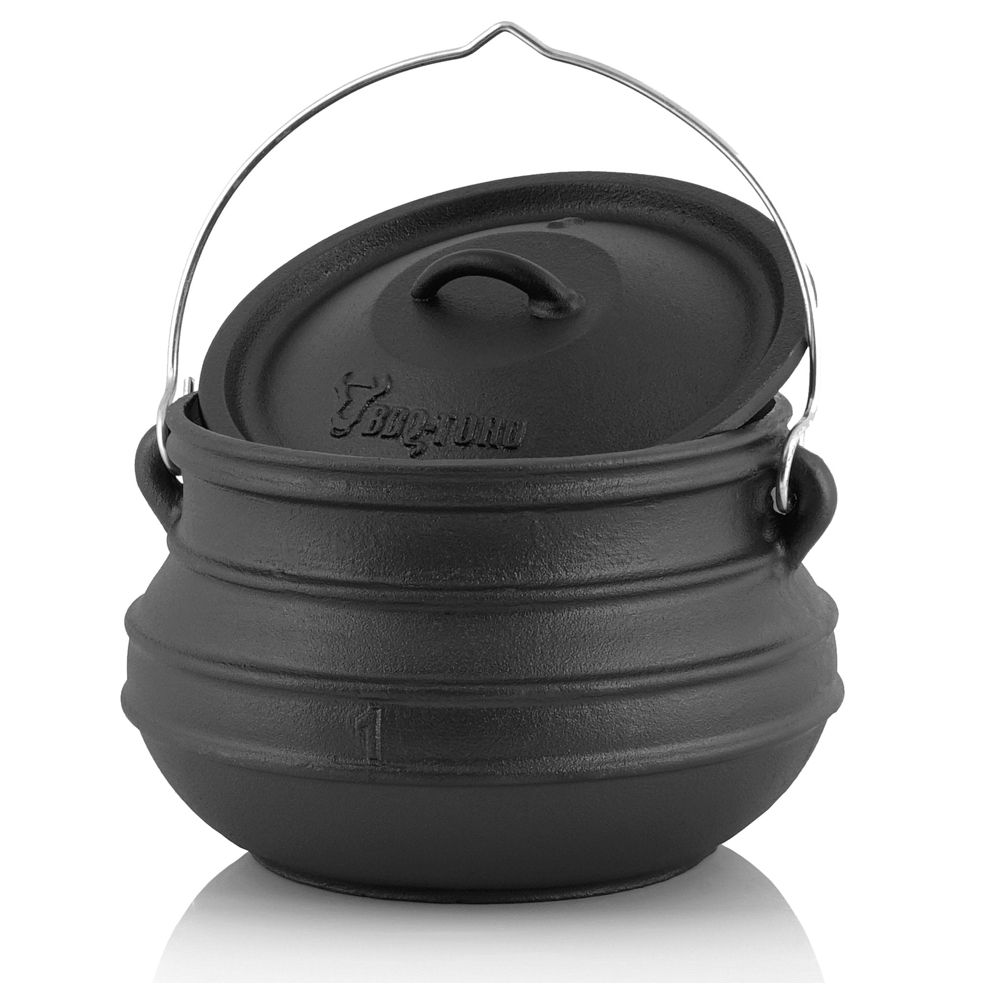 Potjie, Südafrikanischer Kochtopf, Gusseisen