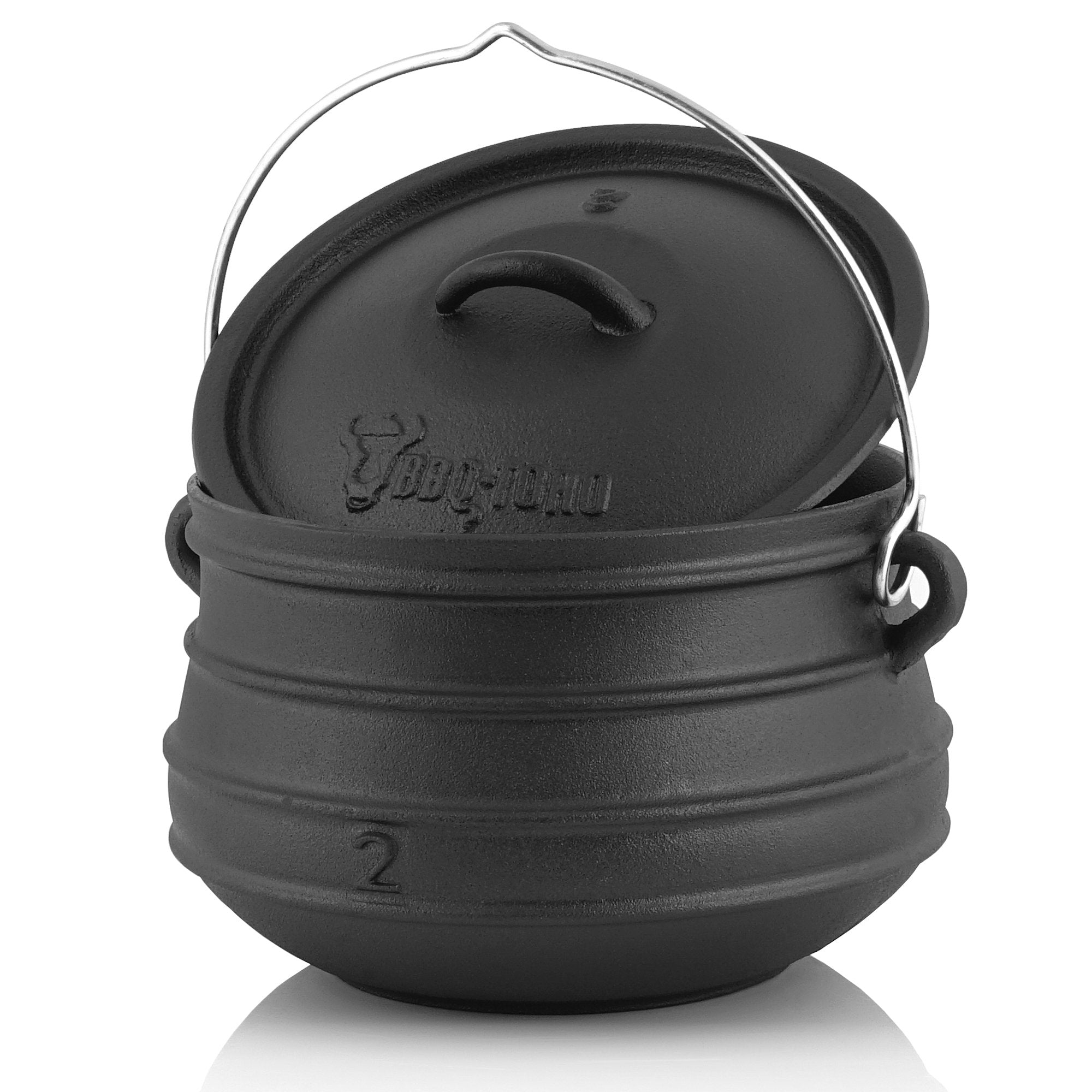 Potjie, Südafrikanischer Kochtopf, Gusseisen