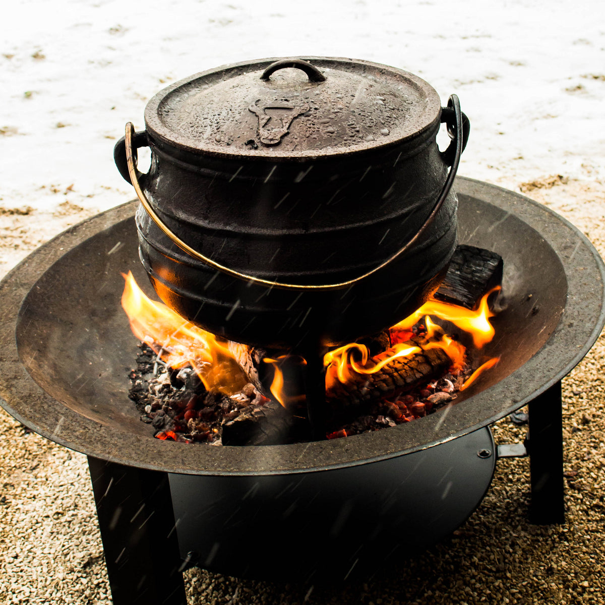 Potjie, Südafrikanischer Kochtopf, Gusseisen – BBQ-Toro