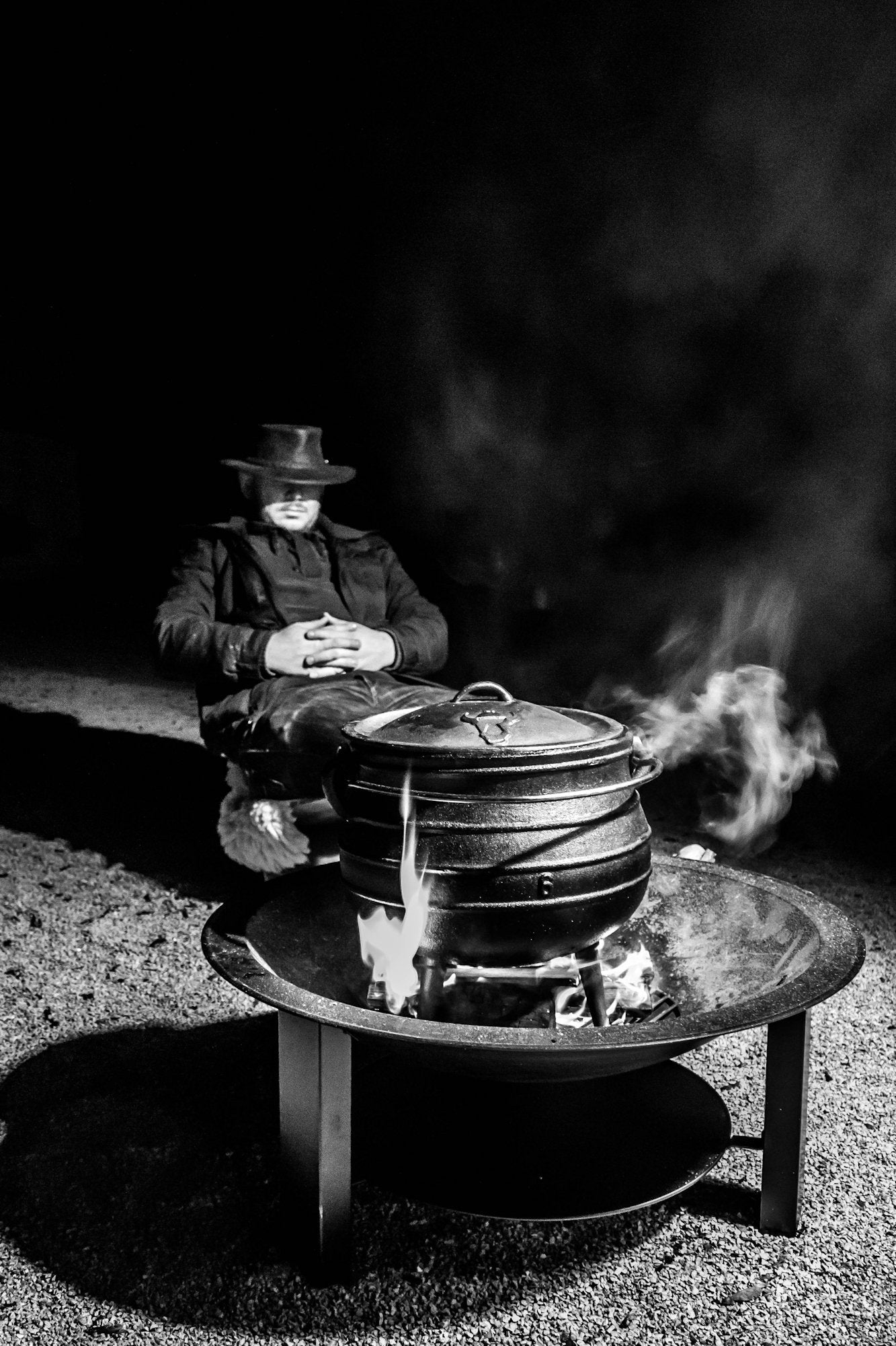 Potjie, Südafrikanischer Kochtopf, Gusseisen