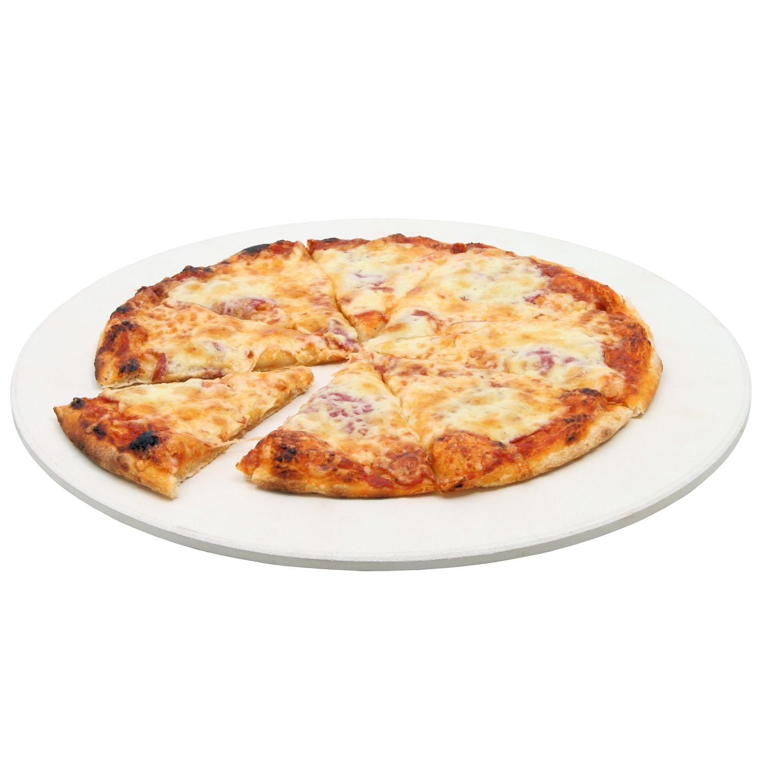 Pizzastein, Ø 38 cm, Pizza Stein für Kugelgrill