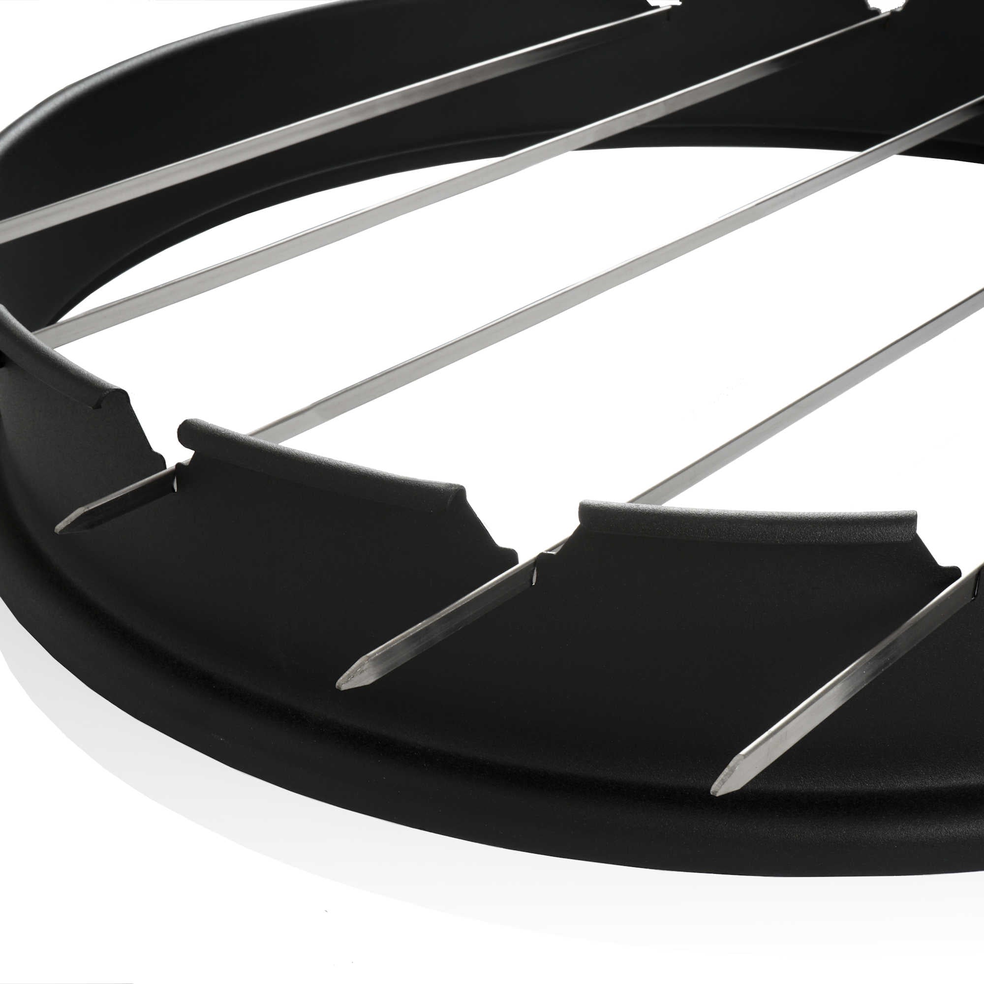 Ensemble de brochettes pour barbecue, pour barbecue à charbon de bois de Ø 57 cm, 5 brochettes avec accessoires