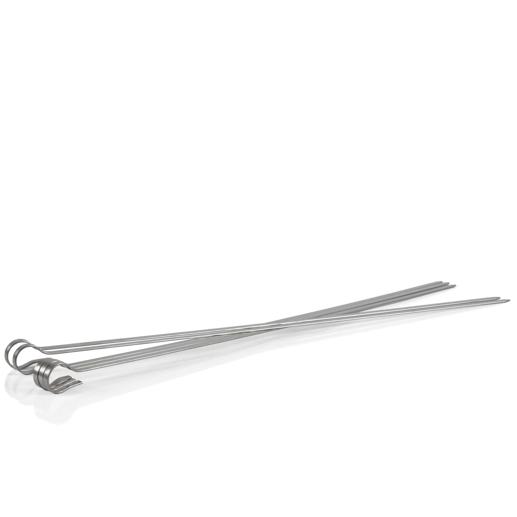 Ensemble de brochettes pour barbecue, pour barbecue à charbon de bois de Ø 57 cm, 5 brochettes avec accessoires