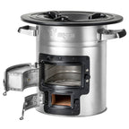 Raketenofen "RAKETE #2", Edelstahl, Rocket Stove für Dutch Oven