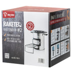 Raketenofen "RAKETE #2", Edelstahl, Rocket Stove für Dutch Oven