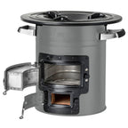 Raketenofen "RAKETE #2", Edelstahl, Rocket Stove für Dutch Oven