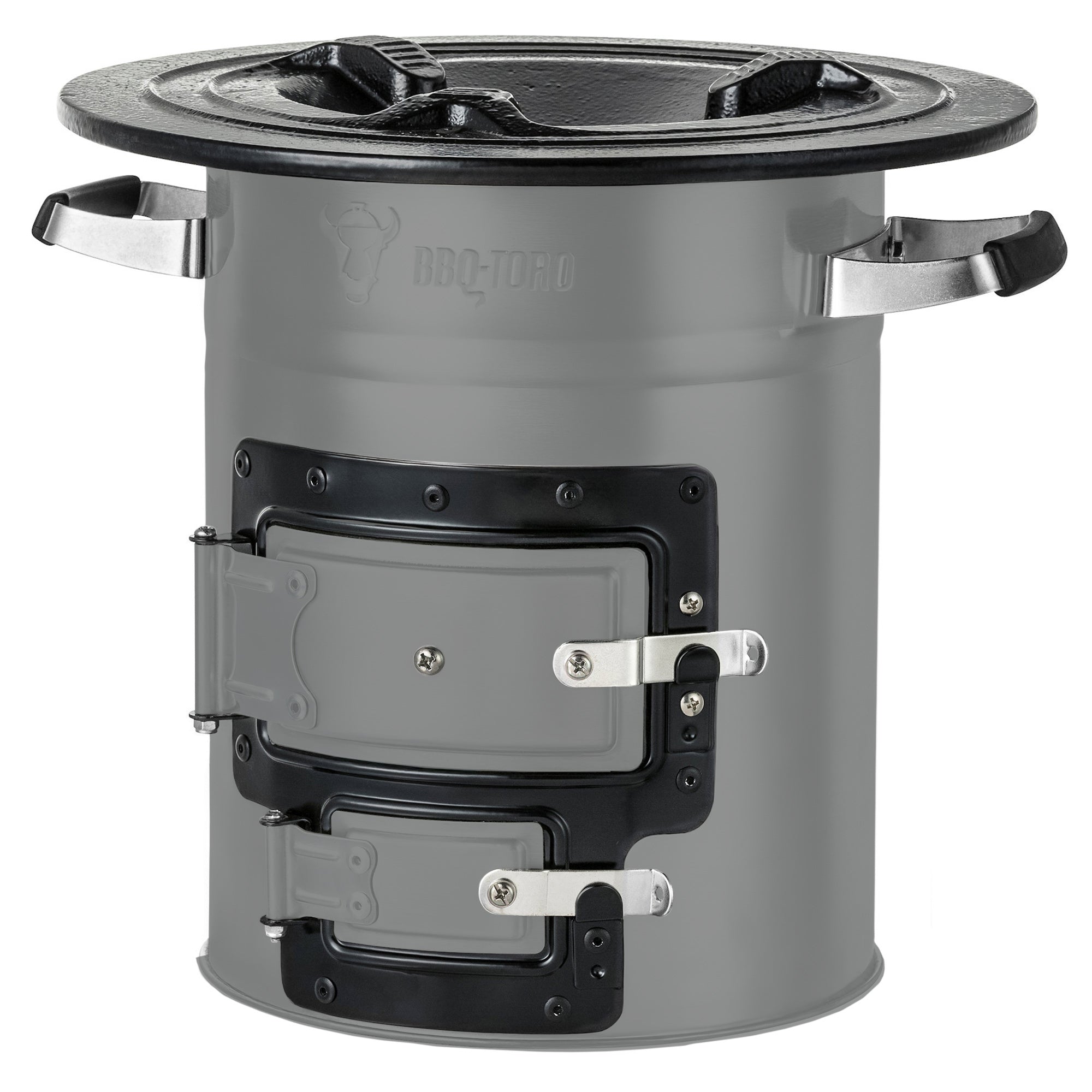 Raketenofen "RAKETE #2", Edelstahl, Rocket Stove für Dutch Oven