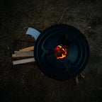 Raketenofen "RAKETE #2", Edelstahl, Rocket Stove für Dutch Oven