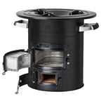 Raketenofen "RAKETE #2", Edelstahl, Rocket Stove für Dutch Oven