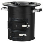 Raketenofen "RAKETE #2", Edelstahl, Rocket Stove für Dutch Oven