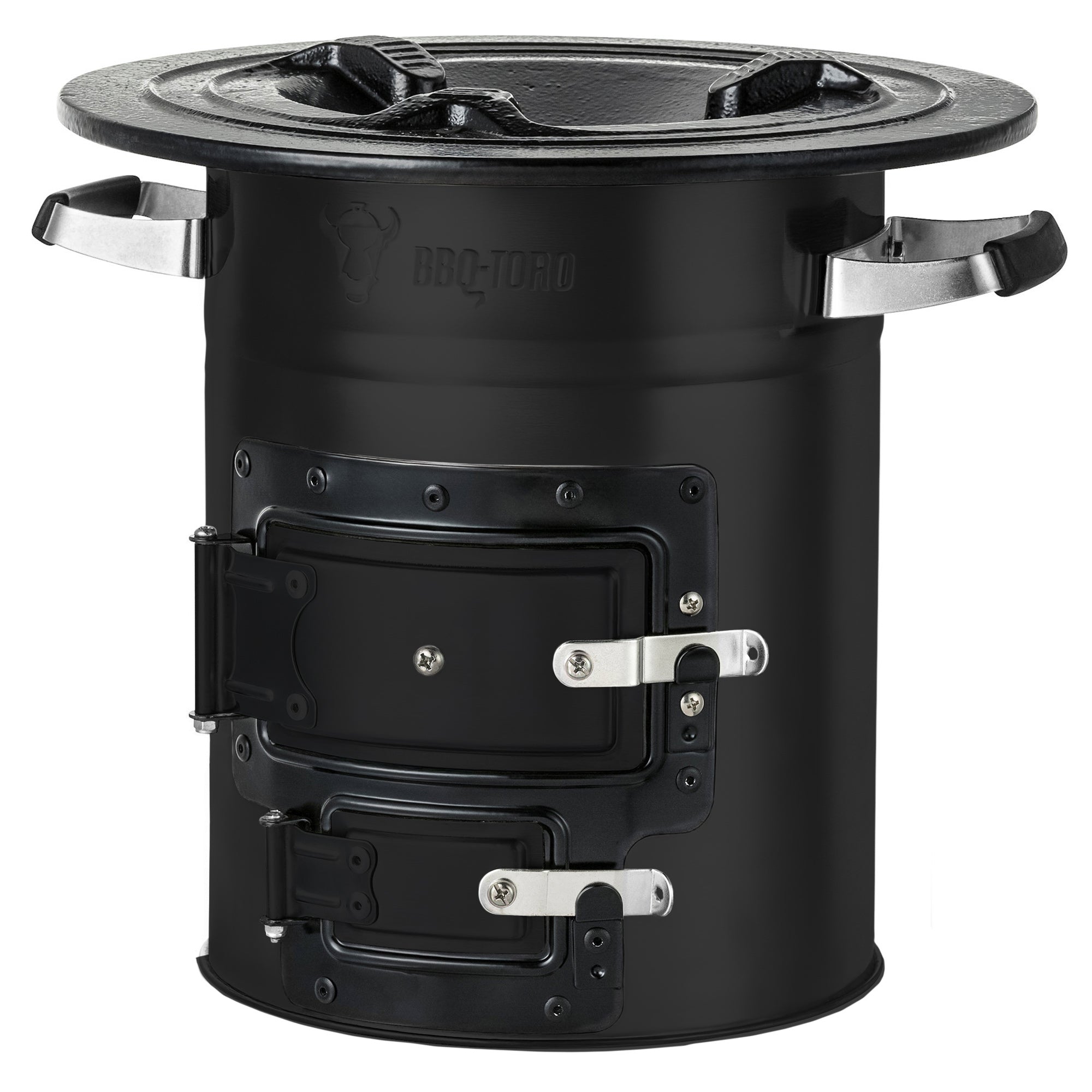 Raketenofen "RAKETE #2", Edelstahl, Rocket Stove für Dutch Oven