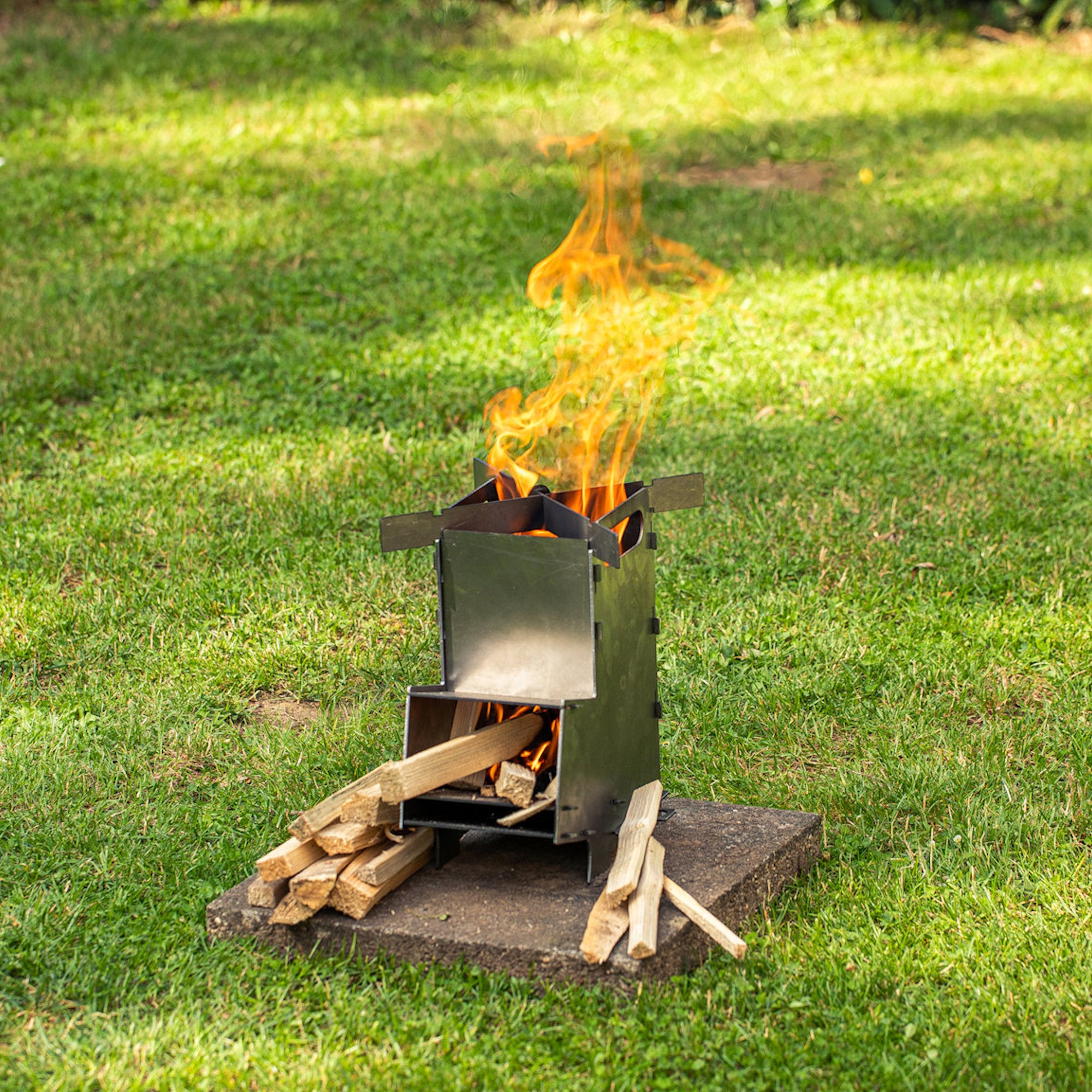 Raketenofen "RAKETE #5", Rocket Stove Stecksystem