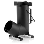 Raketenofen "RAKETE 6", Rocket Stove aus 1,5-mm-dickem Stahl für Dutch oven