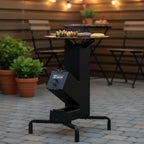 Raketenofen "RAKETE #7" mit Grillplatte Ø 50 cm