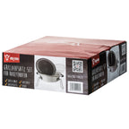 Grill Set für Raketenofen, inkl. Gusseisen Grillplatte, Grillrost, Tropfschale, Heber