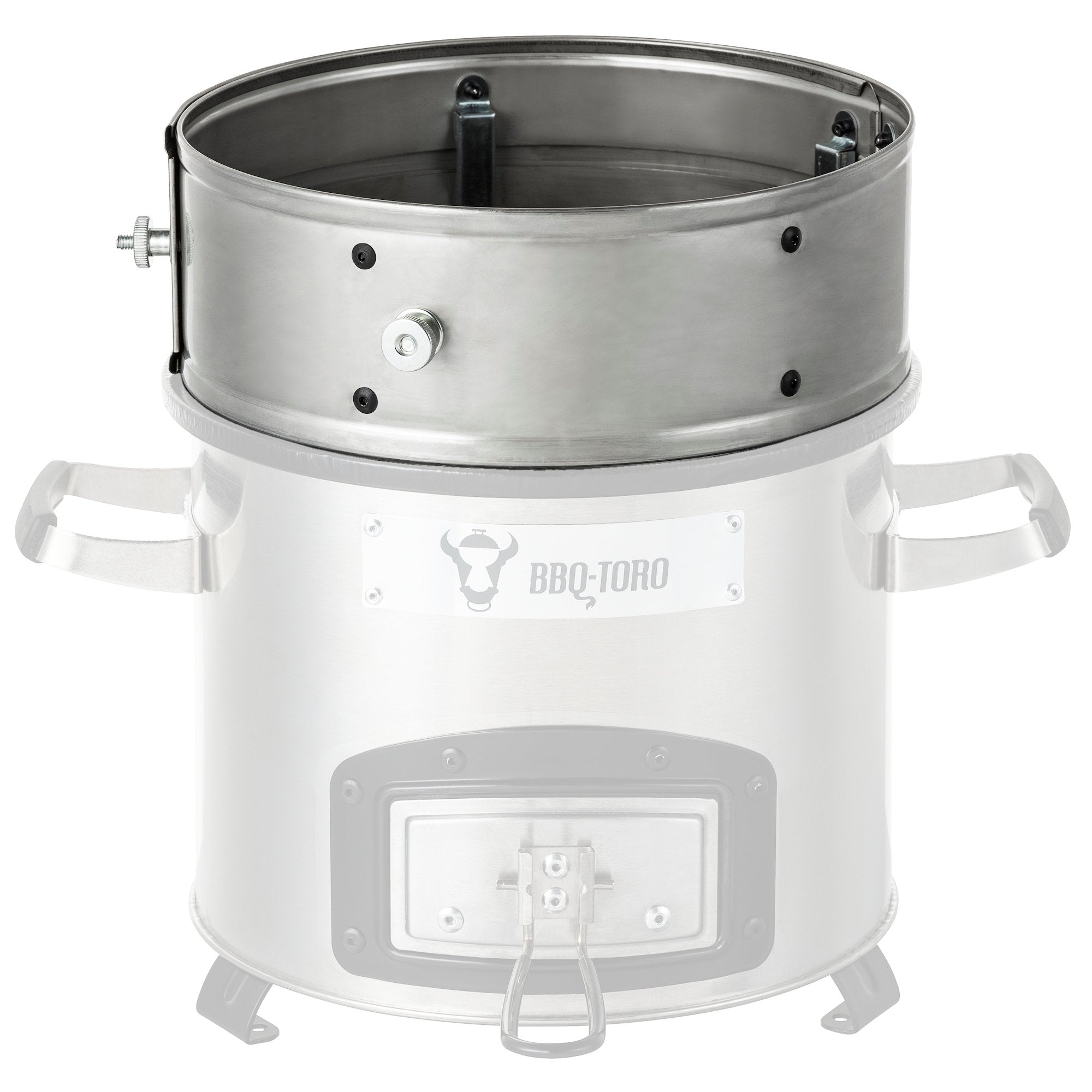 Power Ring für Raketenofen, Ø 25-35 x 8,5 cm, Edelstahl