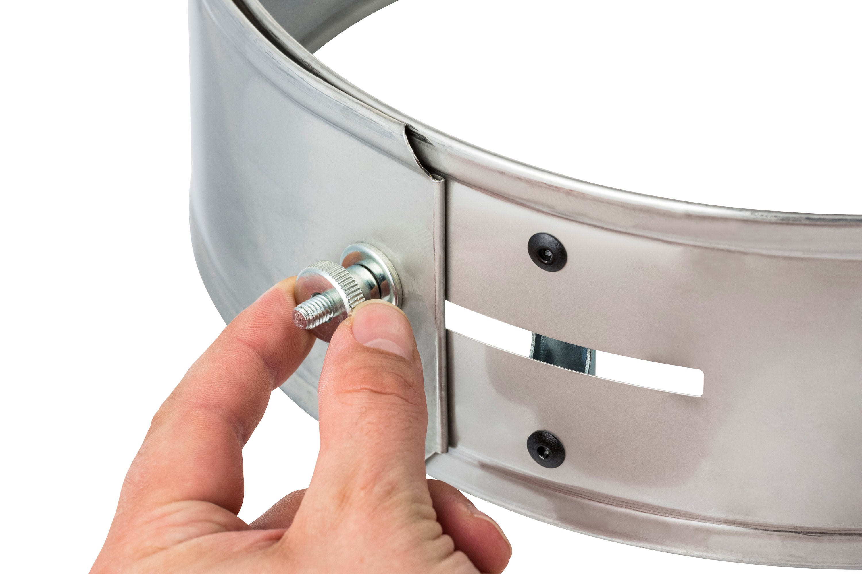 Power Ring für Raketenofen, Ø 25-35 x 8,5 cm, Edelstahl