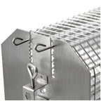 Carrousel pour broche à rôtisserie, en acier inoxydable, universel