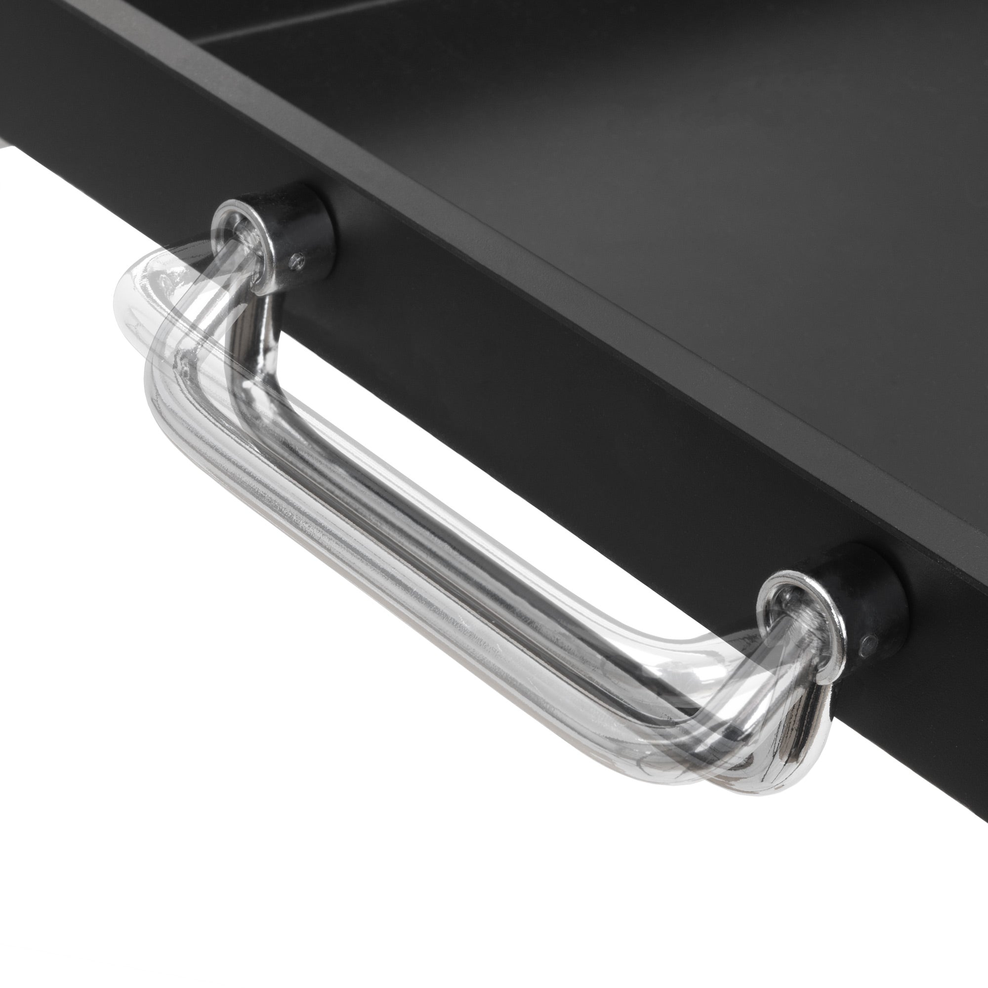 Charcoal grill with rotisserie attachment, 11 skewers, stainless steel, including motor.