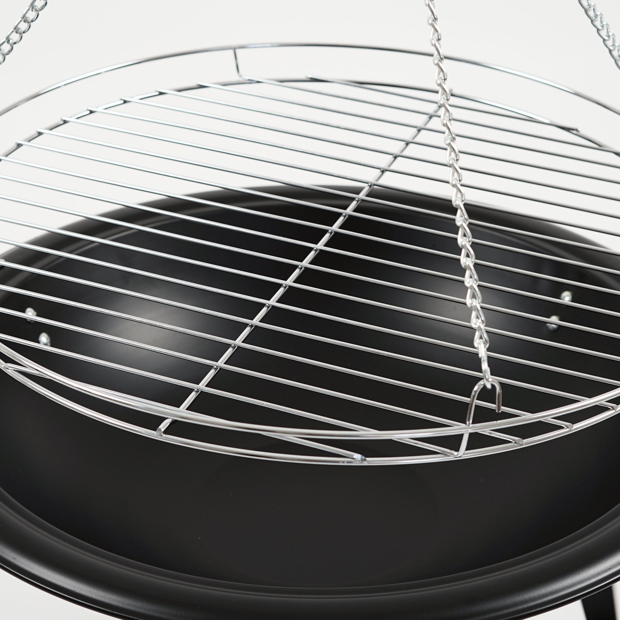 Gril pivotant, avec grille de Ø 55 cm
