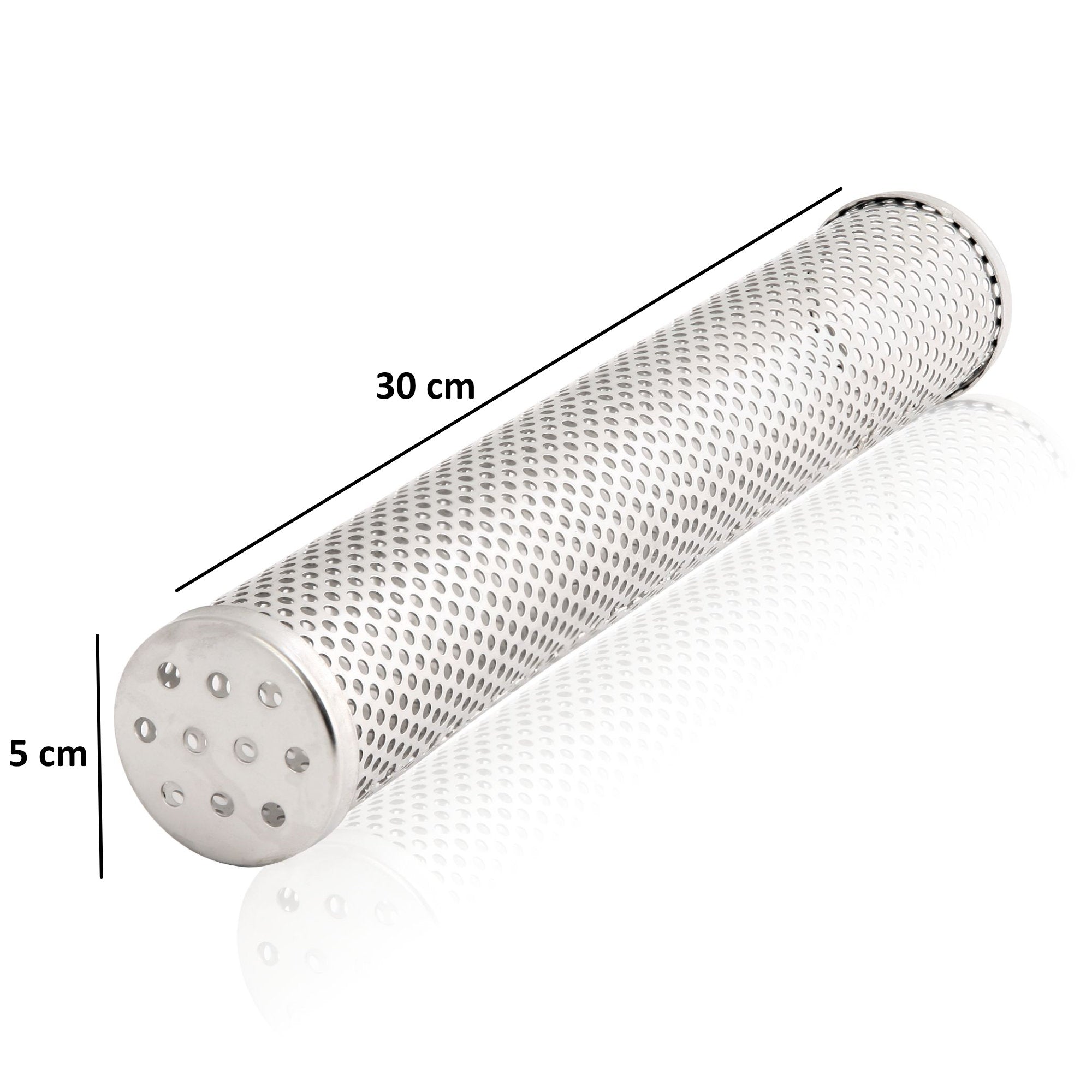 Räucherröhre für Grill, Edelstahl