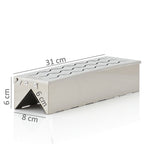 Räucherbox "Triangle", für Grill, Edelstahl