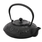 Asian-style teapot, 1.2 liters, cast iron, including stainless steel strainer